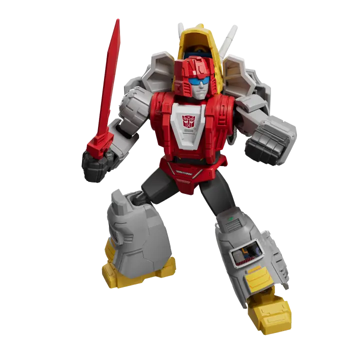caja sorpresa figura blokees transformers galaxy version 03 the autobot run art. nr. 71103