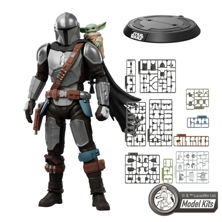 Figura Champion Class Blokees Star Wars: The Mandalorian and Grogu™ MK05 Din Djarin™ & Grogu™ Art.-Nr. 75805