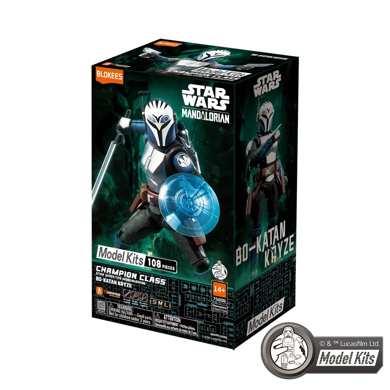figura champion class blokees star wars: the mandalorian™ mk06 bo katan kryze™ art. nr. 75806