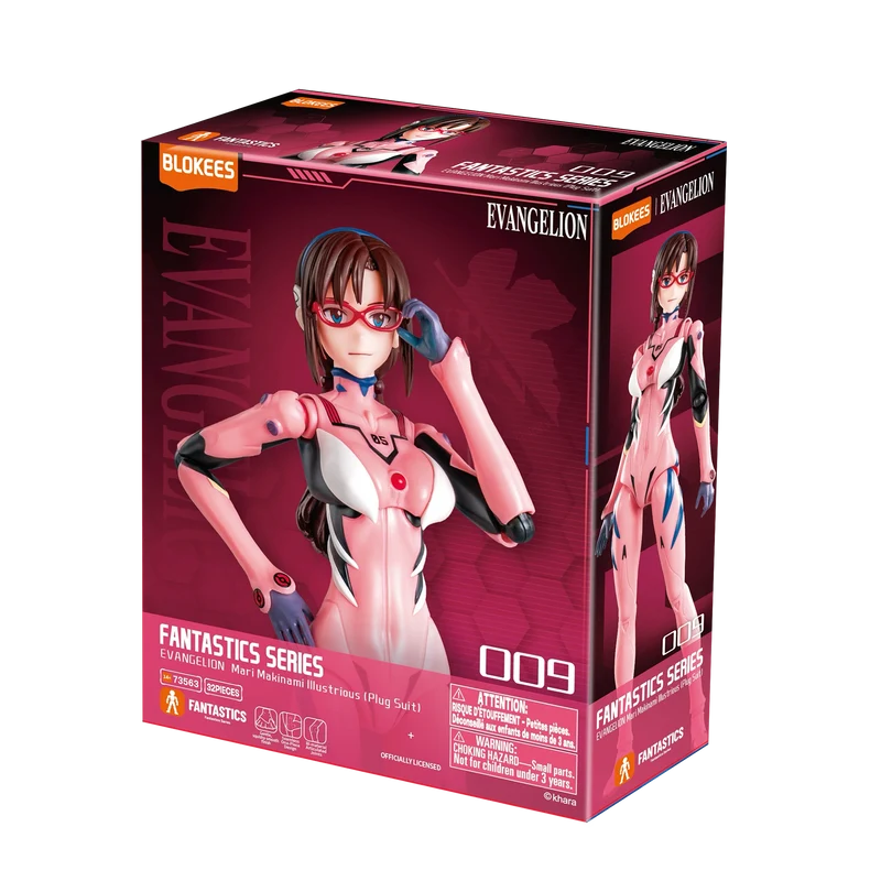 figura blokees evangelion fantastics series 02 mari makinami illustrious art. nr. 73573