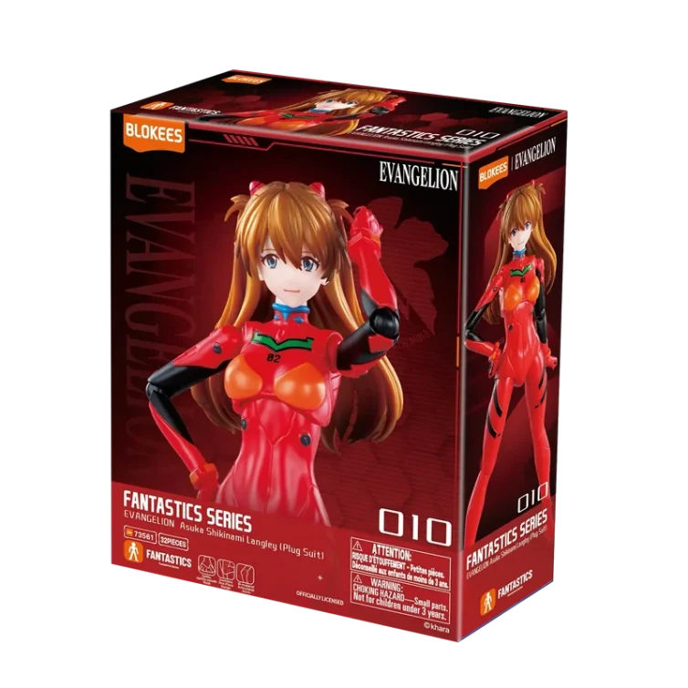 Figura Blokees Evangelion Fantastics Series – 03 Asuka Shikinami Langley (Plug Suit) Art.-Nr. 73561