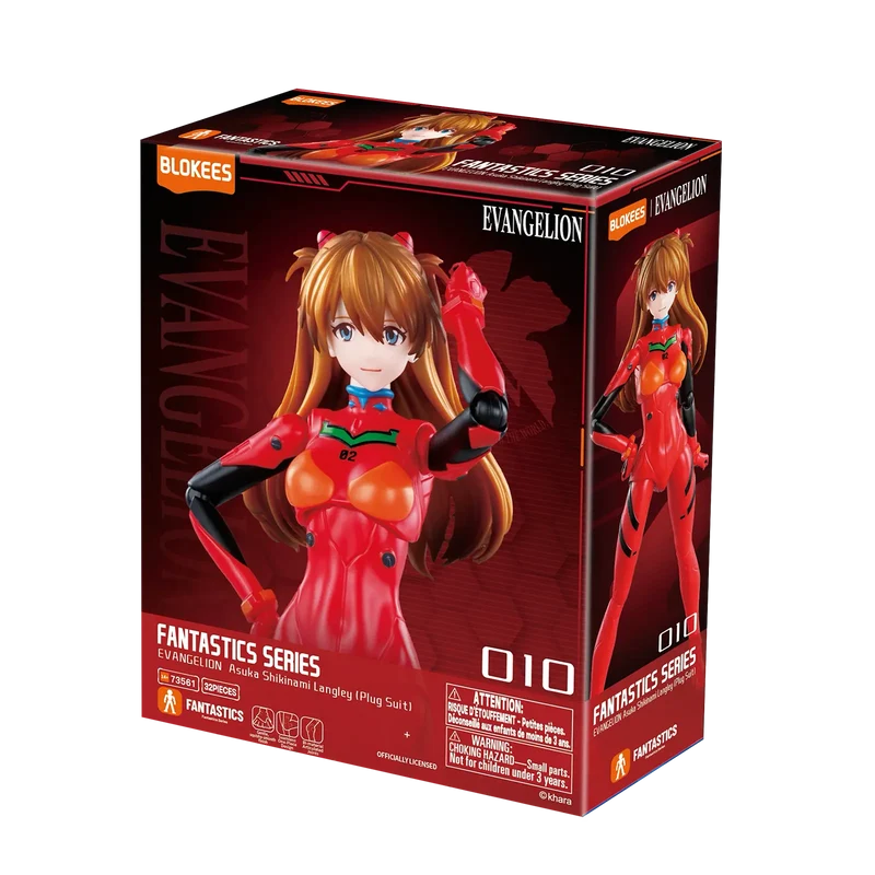 figura blokees evangelion fantastics series 03 asuka shikinami langley (plug suit) art. nr. 73561