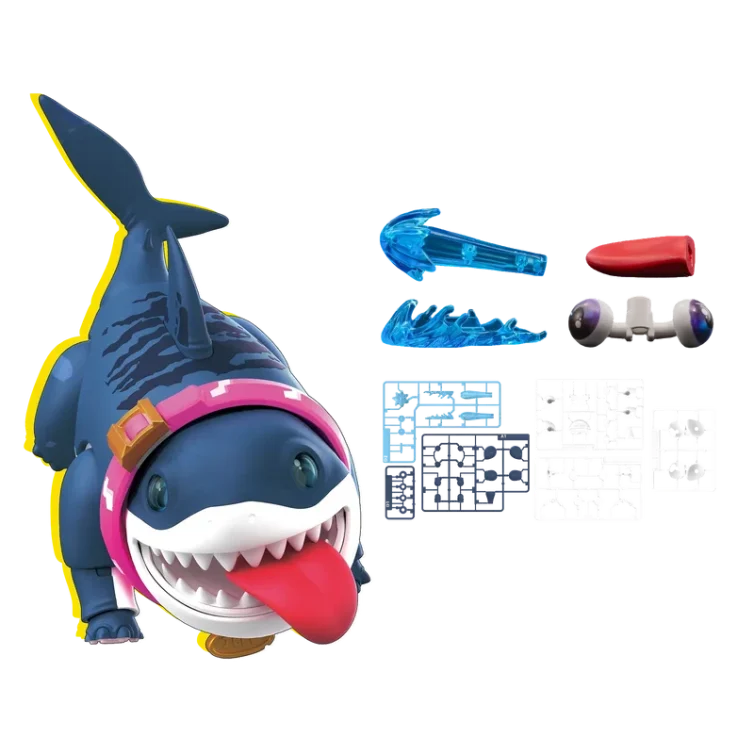 Figura Blokees Marvel Rivals™ Champion Class MK12 Jeff The Land Shark™ Art.-Nr. 81123