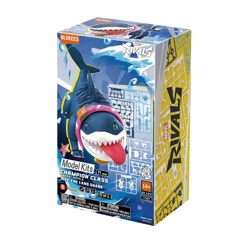figura blokees marvel rivals™ champion class mk12 jeff the land shark™ art. nr. 81123