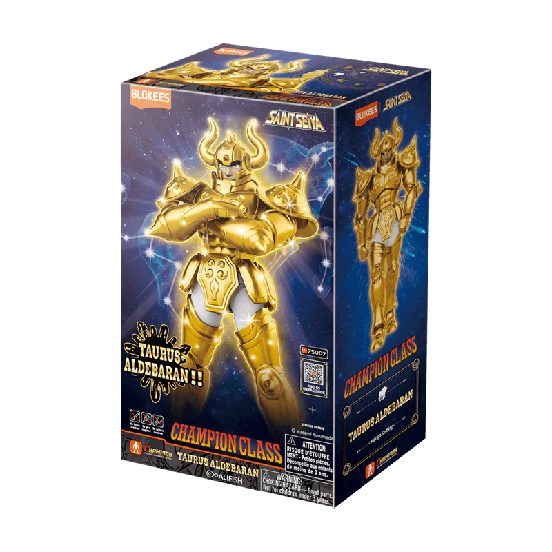 figura blokees saint seiya champion class 06 taurus aldebaran art. nr. 75007