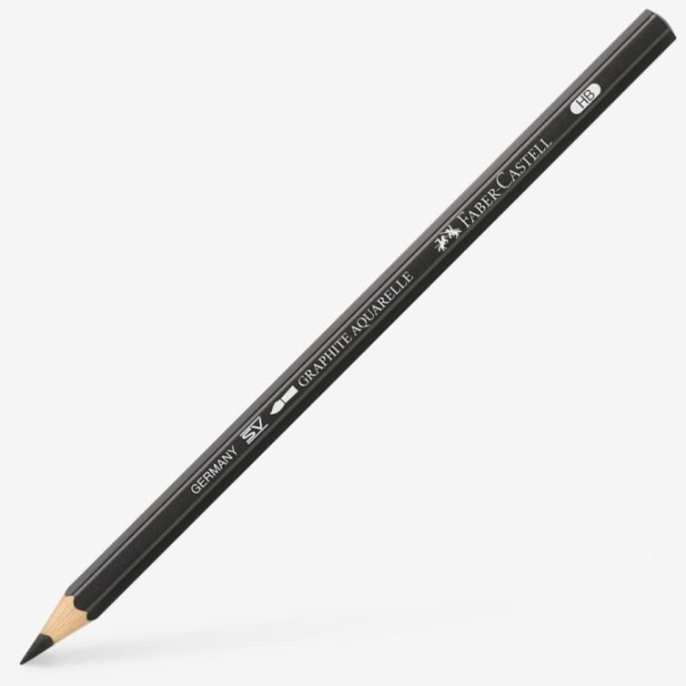 Lápiz Graphite Aquarelle Faber-Castell HB Art.-Nr. 117800