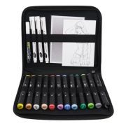 kit de iniciación al manga graph'it 16 rotuladores + plantillas a6 art. nr. gi00170