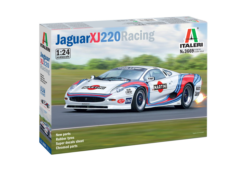 1:24 jaguar xj 220 racing art. nr. 3669