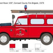 1:24 land rover fire truck art. nr. 3660