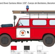 1:24 land rover fire truck art. nr. 3660