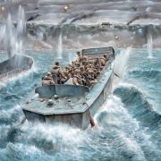 1:35 lcvp with u.s. infantry art. nr. 6524