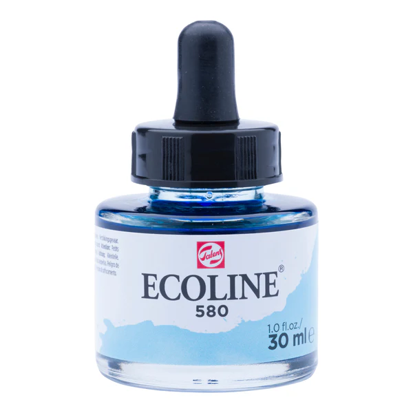 acuarela líquida ecoline 30 ml – azul pastel art. nr. 11255801