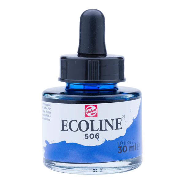 acuarela líquida ecoline 30 ml – azul ultramar oscuro art. nr. 11255061