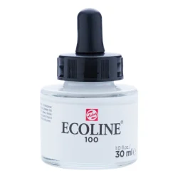 acuarela líquida ecoline 30 ml – blanco art. nr. 11251001