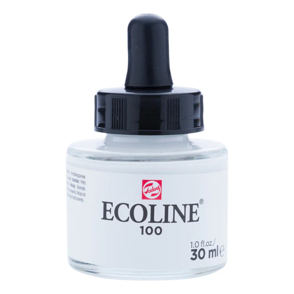 acuarela líquida ecoline 30 ml – blanco art. nr. 11251001