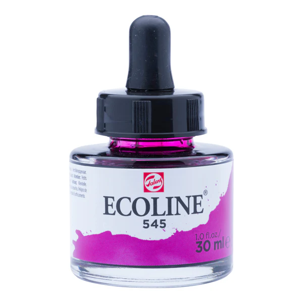 acuarela líquida ecoline 30 ml – rojo violeta art. nr. 11255451