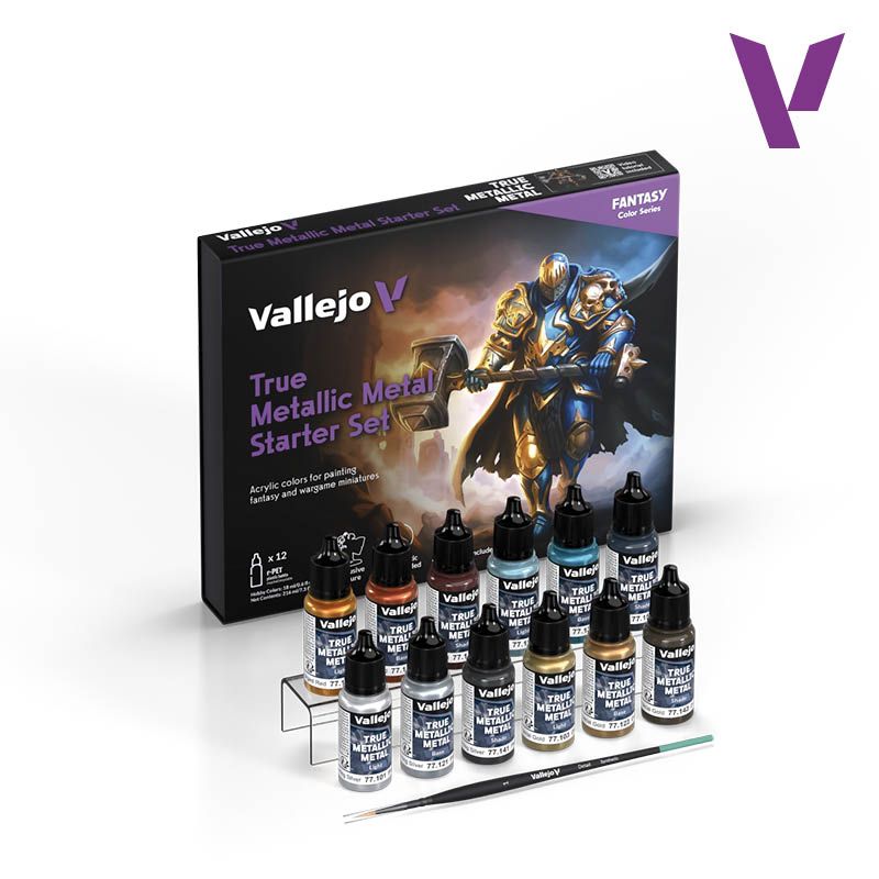 true metallic metal starter set vallejo art. nr. 77.272