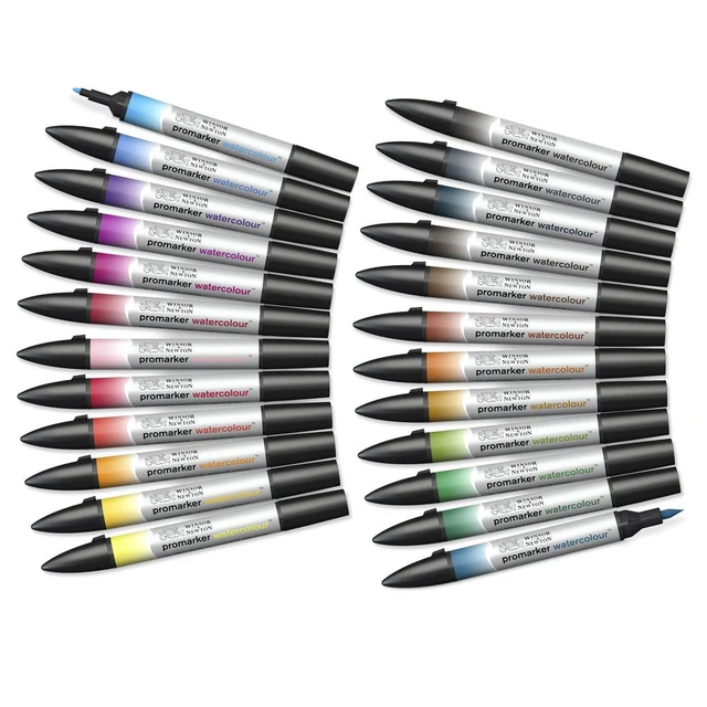 promarker 24 + 1 watercolour basic collection art. nr. 0290171