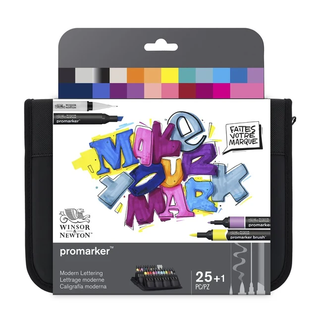 promarker brush mixed set lettering art. nr. 0290202