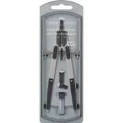 compás de ajuste rápido neón con adaptador faber castell art. nr. 174022