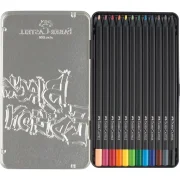 estuche 12 lápices de color black edition art. nr. 116413