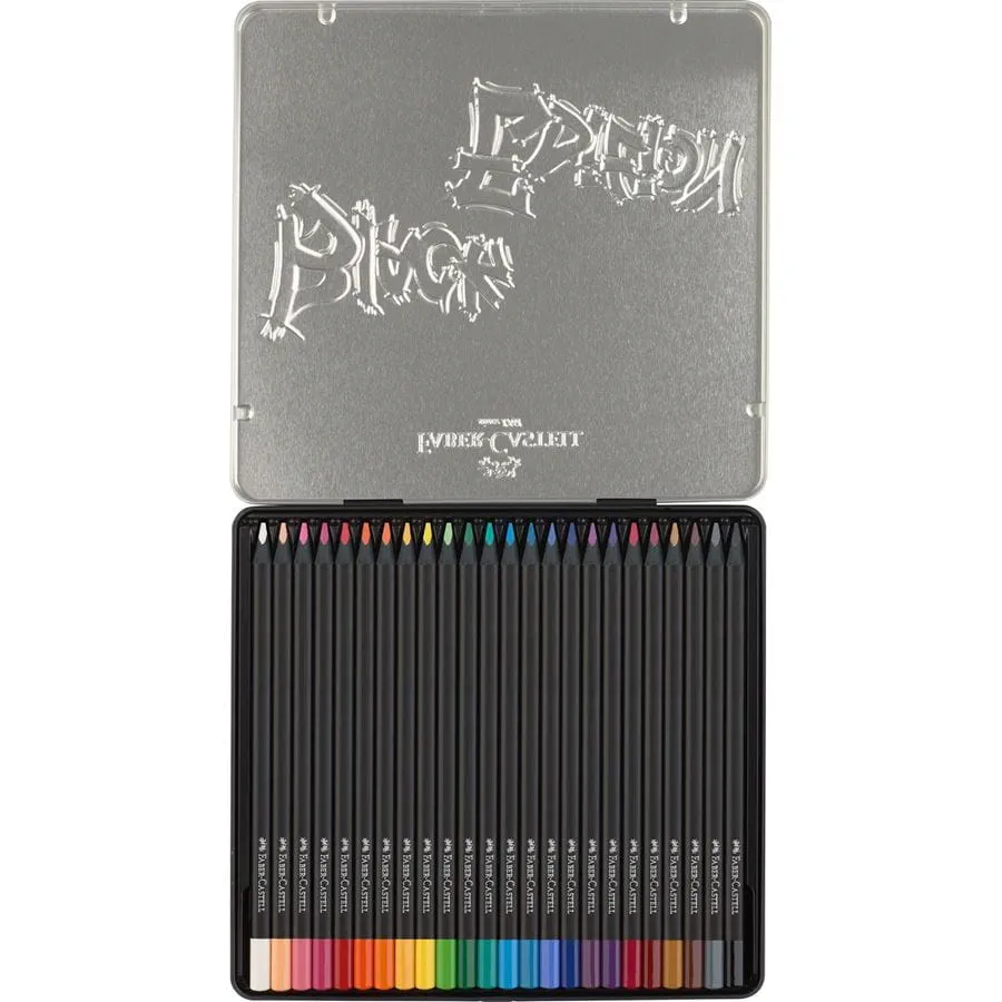 estuche 24 lápices de color black edition art. nr. 116425