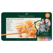 estuche de metal polychromos 140 colores faber castell art. nr. 110014