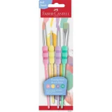 juego de pinceles pastel soft touch faber castell art. nr. 481620