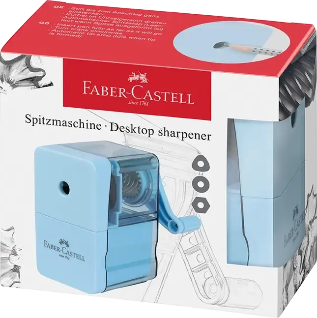 sacapuntas con manivela faber castell art. nr. 180985