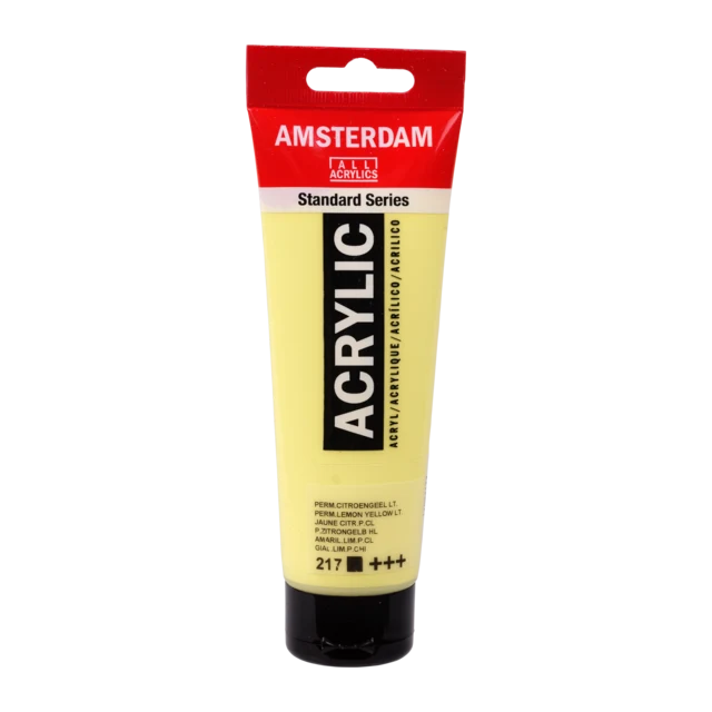 Acrílico Amsterdam Standard Series 120ml – 217 Amarillo Limón Permanente Claro Art.-Nr. 17092172