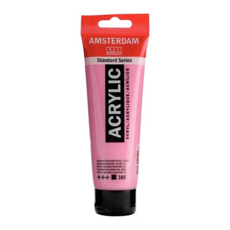 Acrílico Amsterdam Standard Series 120ml – 385 Rosa Quinacridona Claro Art.-Nr. 17093852