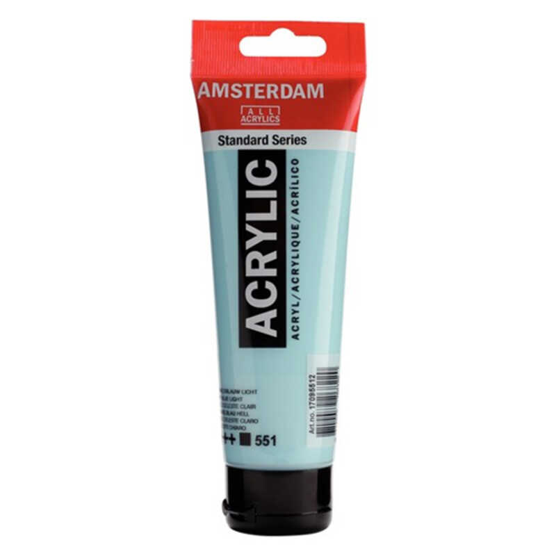 acrílico amsterdam standard series 120ml – 551 azul celeste claro art. nr. 17095512