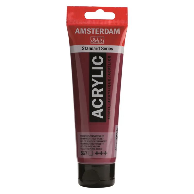 Acrílico Amsterdam Standard Series 120ml – 567 Violeta Rojizo Permanente Art.-Nr. 17095672
