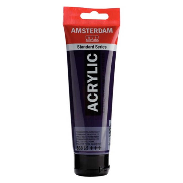 Acrílico Amsterdam Standard Series 120ml – 568 Violeta Azulado Permanente Art.-Nr. 17095682