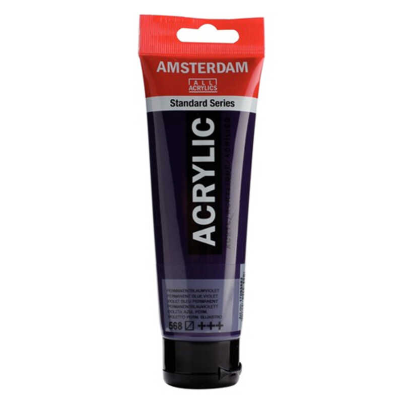 acrílico amsterdam standard series 120ml – 568 violeta azulado permanente art. nr. 17095682