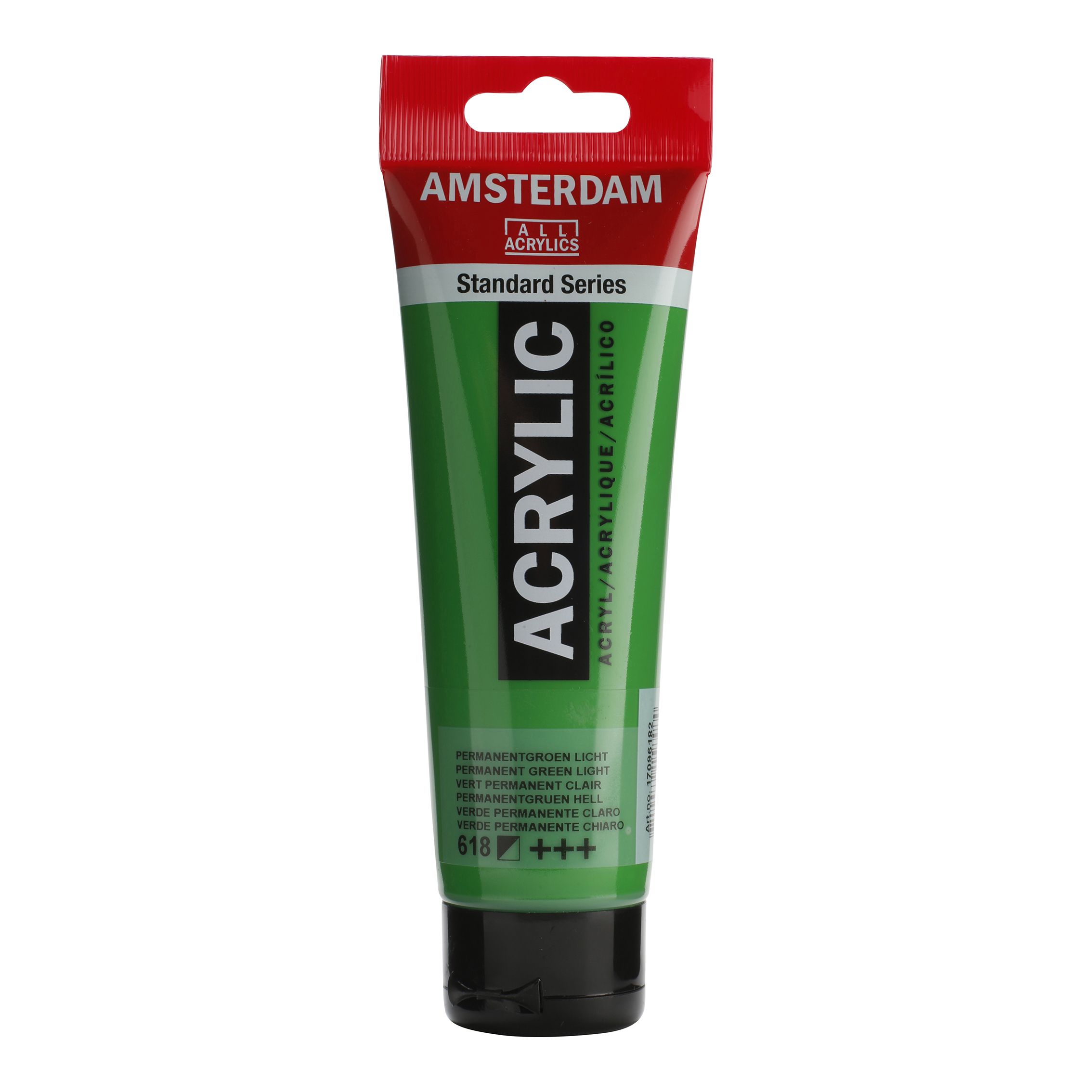 acrílico amsterdam standard series 120ml – 618 verde permanente claro art. nr. 17096182
