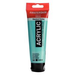 acrílico amsterdam standard series 120ml – 661 verde turquesa art. nr. 17096612