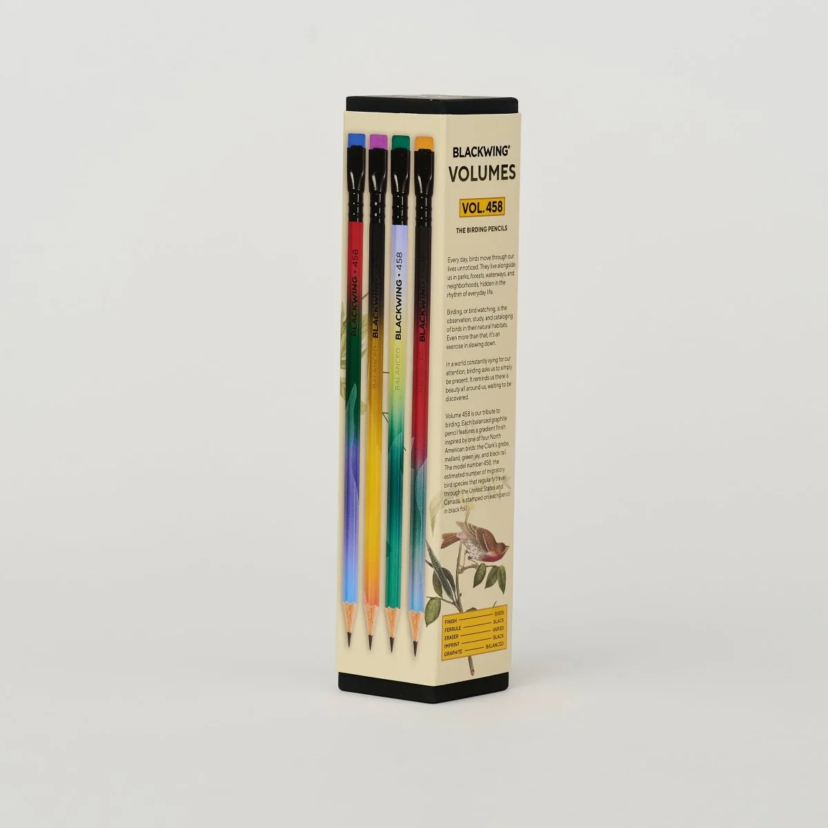 lápiz blackwing volumes 458 the birding pencils art. nr. 108103