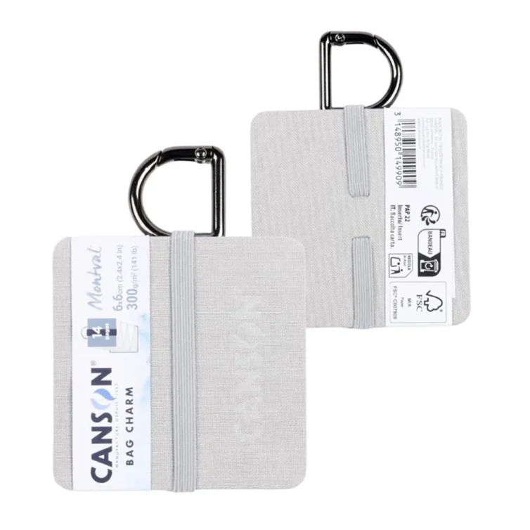 Bag Charm Canson Montval 6×6 Gris Art.-Nr. 520003089