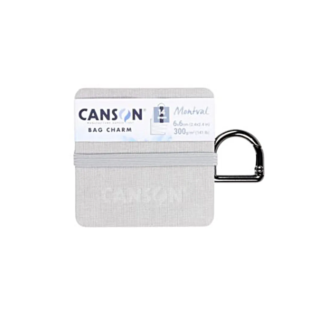 bag charm canson montval 6×6 gris art. nr. 520003089