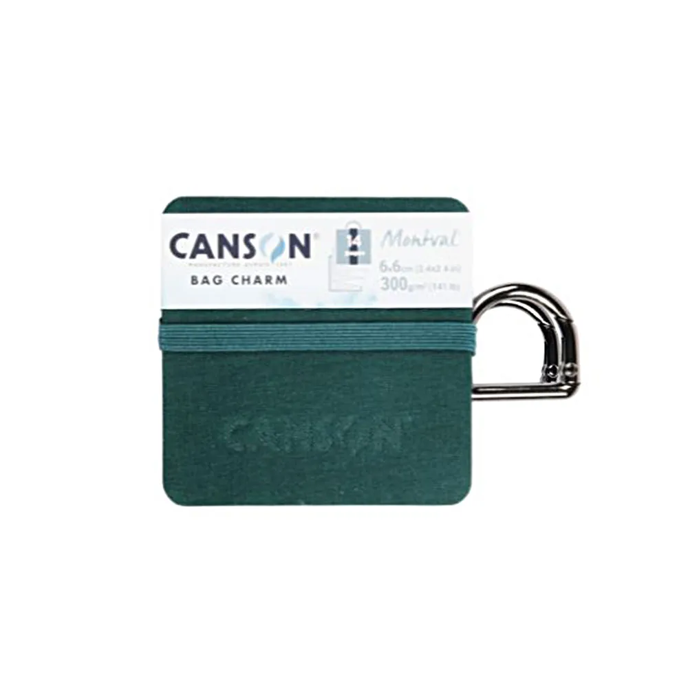 bag charm canson montval 6x6 vert art. nr. 520003087