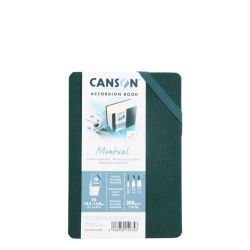 bloc canson montval art book acordeón a6 vert art. nr. c520003083
