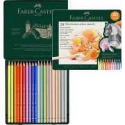 estuche metálico polychromos 20 colores faber castell art. nr. 110020
