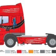 1:24 daf xf 95 super space cab art. nr. 93834