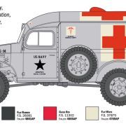 1:35 dodge wc 54 ambulance art. nr. 90226