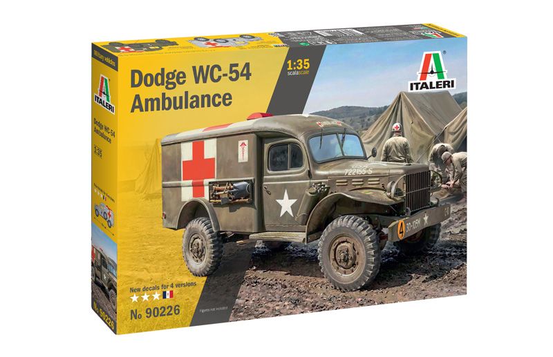1:35 dodge wc 54 ambulance art. nr. 90226