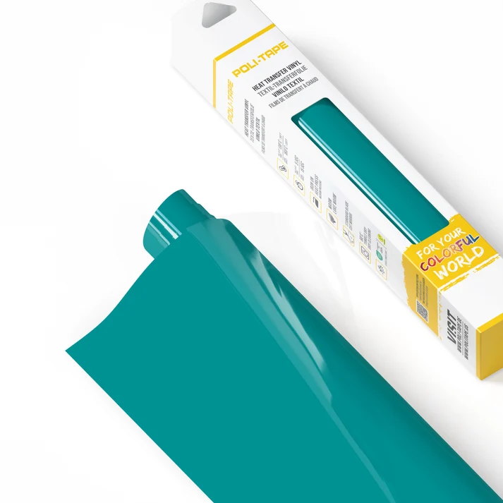 Vinilo Transferible para Tela POLI-FLEX® TURBO® – Aqua Green Art.-Nr. 4968
