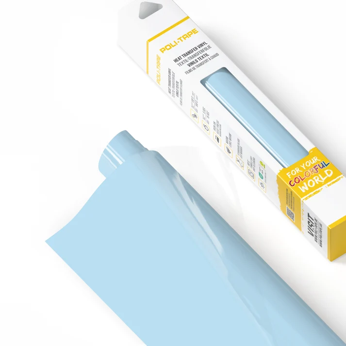 Vinilo Transferible para Tela POLI-FLEX® TURBO® – Ice Blue Art.-Nr. 4975