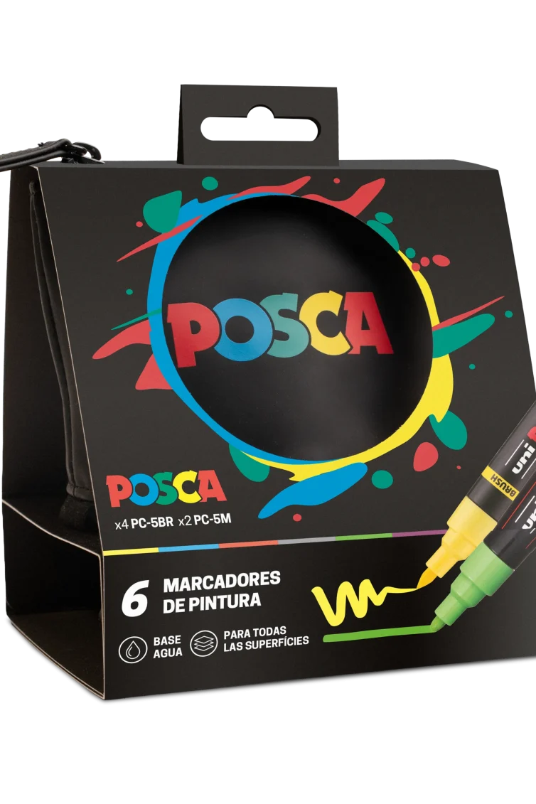 Estuche Extensible Posca 6 Rotuladores Art.-Nr. 182634989