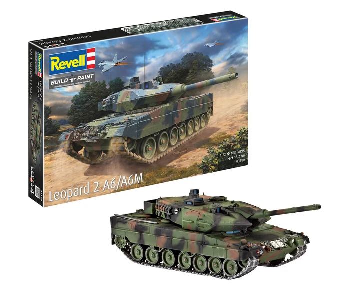 1:72 leopard 2 a6/a6m art. nr. 03180